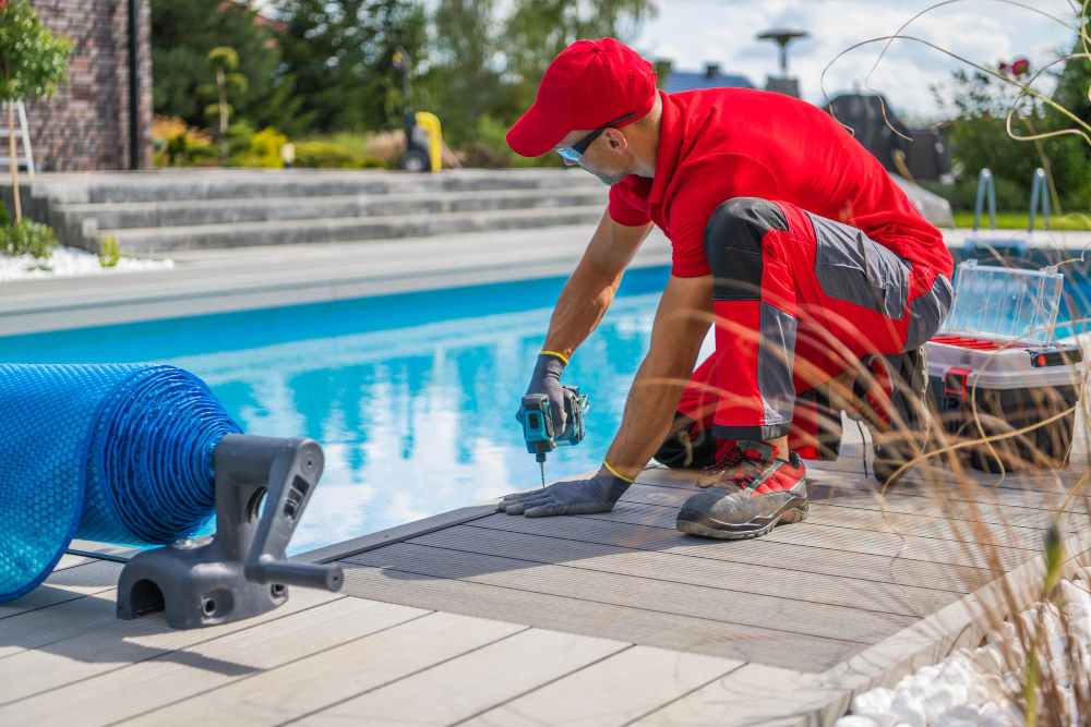 Swimming pool resurfacing