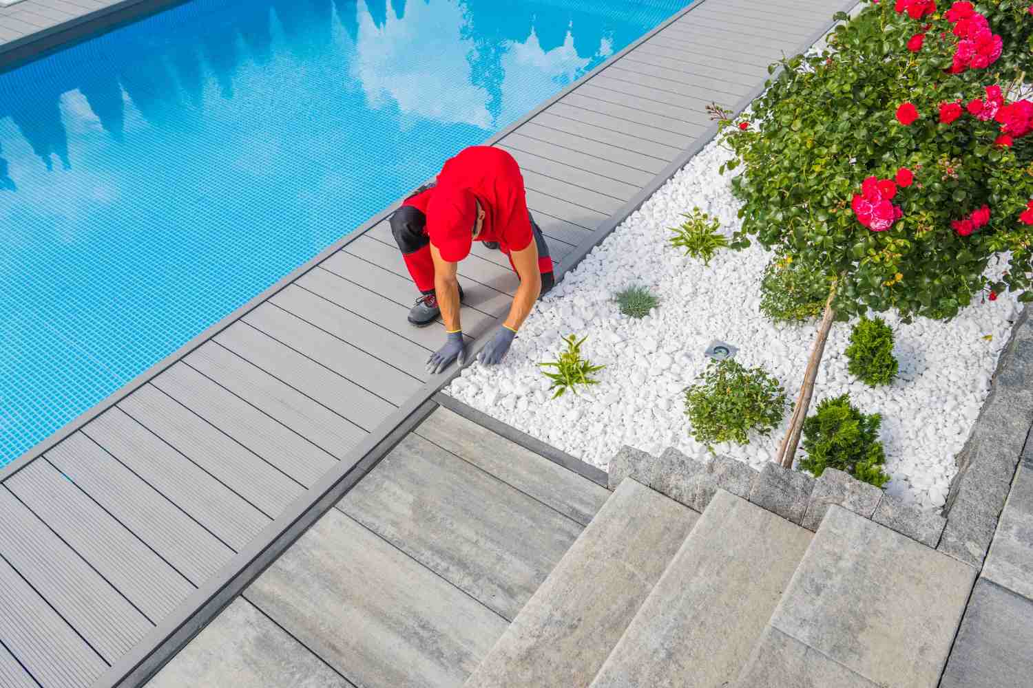 Swimming pool resurfacing